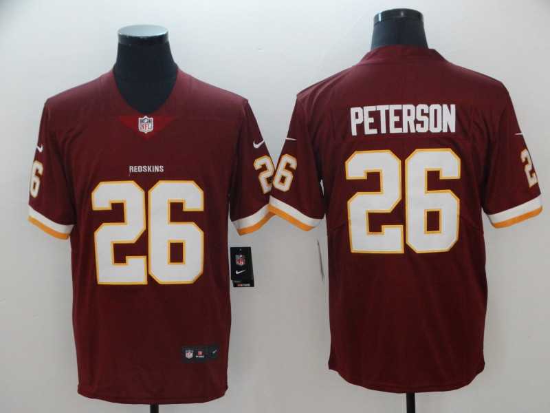 Nike Redskins 26 Adrian Peterson Red Drift Fashion Limited Jersey